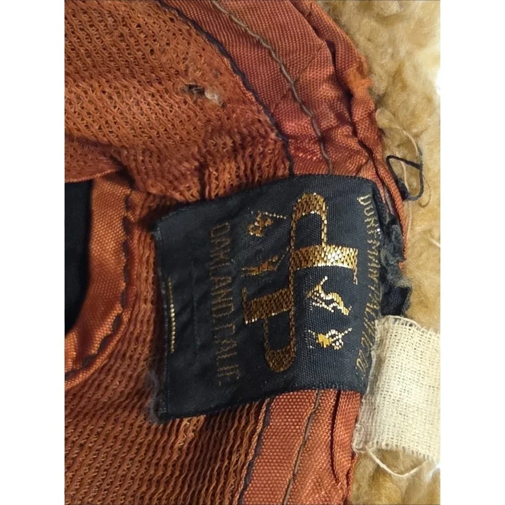 Vintage Fedora Dorfman Pacifica Co Leather Fur Made in USA Sz XL Hat - Picture 14 of 14